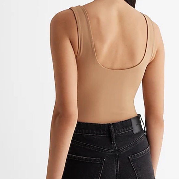 FLASH SALE! EXPRESS (S) Thong Body Contour Compression Bodysuit - Picture 2 of 5